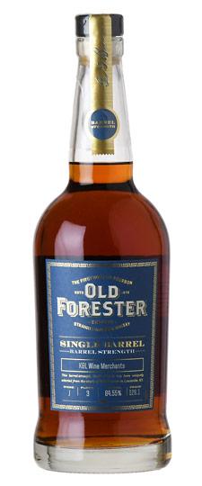 Old Forester "Barrel Strength" K&L Exclusive (Warehouse J, Floor 3) Single Barrel Kentucky Straight Bourbon Whisky (750ml)