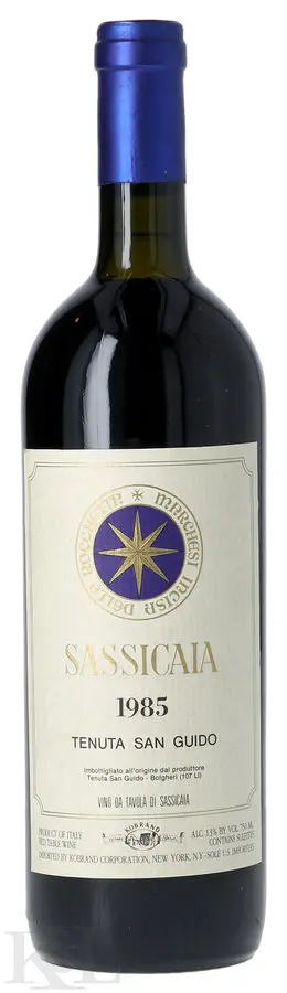 1985 Tenuta San Guido "Sassicaia" Bolgheri