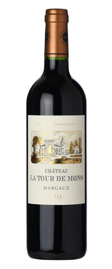 2012 La Tour de Mons, Margaux