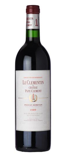 1989 Le Cleméntin du Pape Clément, Pessac-Léognan