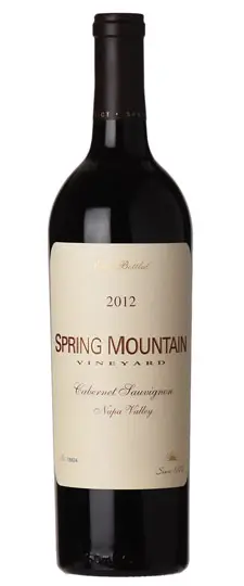 2012 Spring Mountain Vineyard Napa Valley Cabernet Sauvignon
