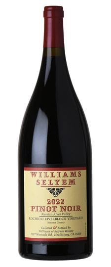 2022 Williams Selyem "Rochioli Riverblock Vineyard" Russian River Valley Pinot Noir (1.5L)