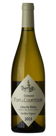2023 Font de Courtedune Côtes-du-Rhône Blanc Vieilles Vignes