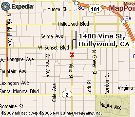 Hollywood Map