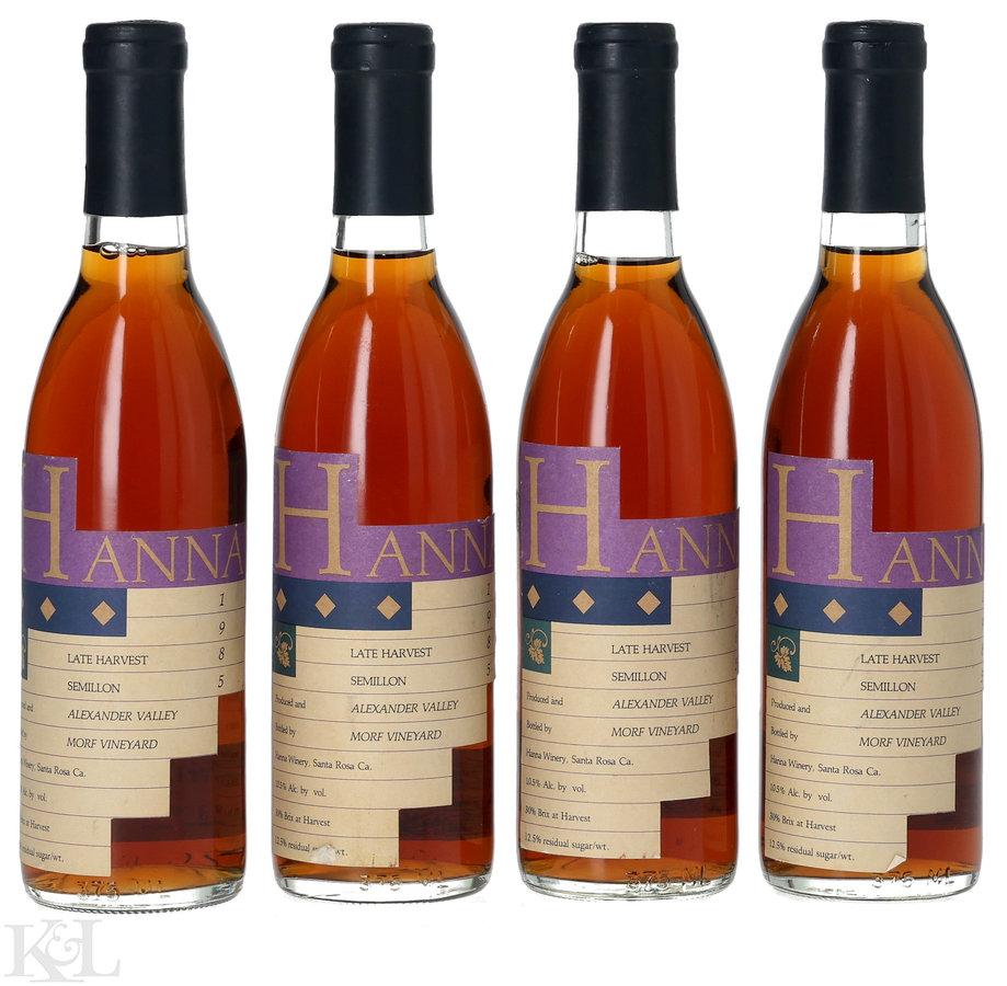 1985 Hanna "Morf Vineyard" Alexander Valley Late Harvest Sémillon (375ml)