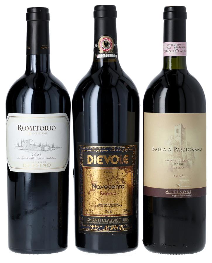 Tuscan Chianti Classico Tasting Lot