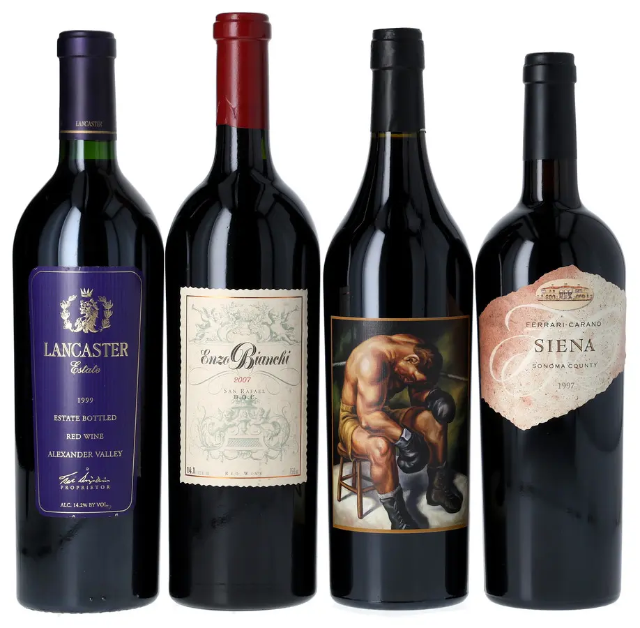 North California Red Blend & Bordeaux Blend San Rafael Tasting Lot