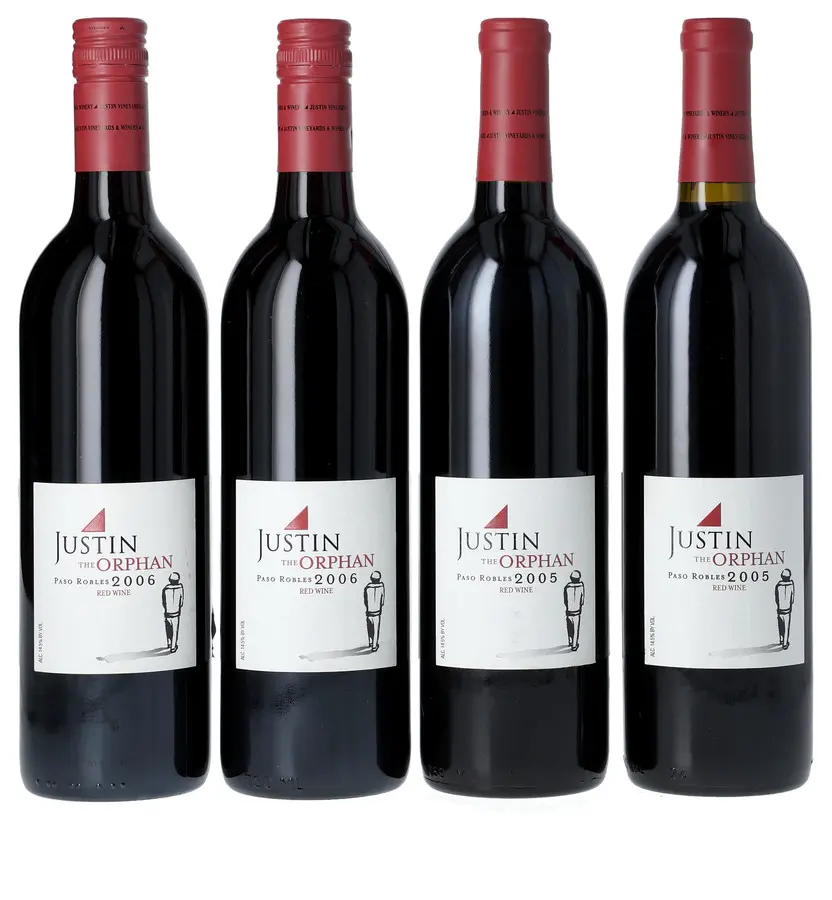 Justin "The Orphan" Paso Robles Cabernet Sauvignon
Justin "The Orphan" Paso Robles Red Tasting Lot
