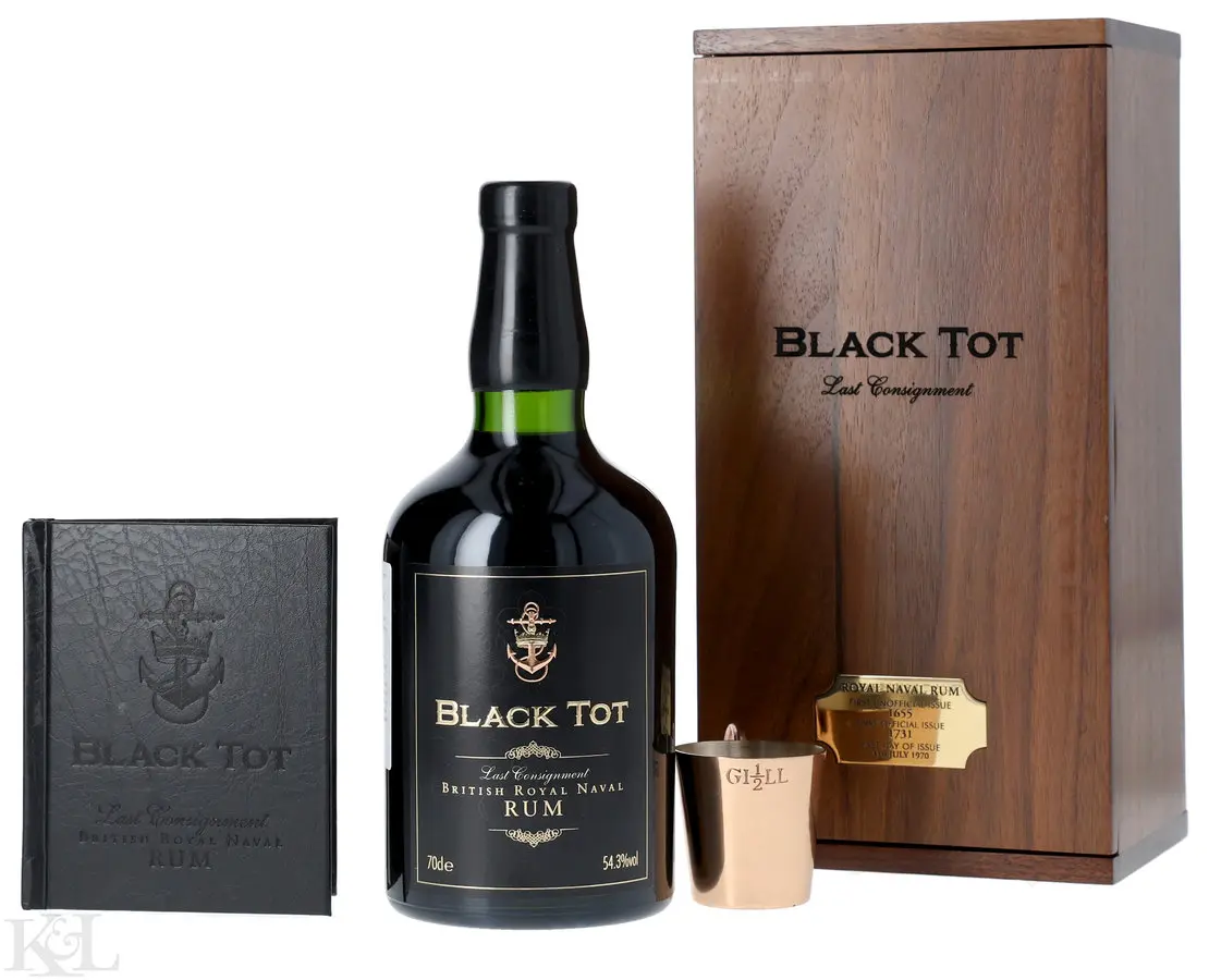 Black Tot "Last Consignment" British Royal Navy Rum (700ml)
