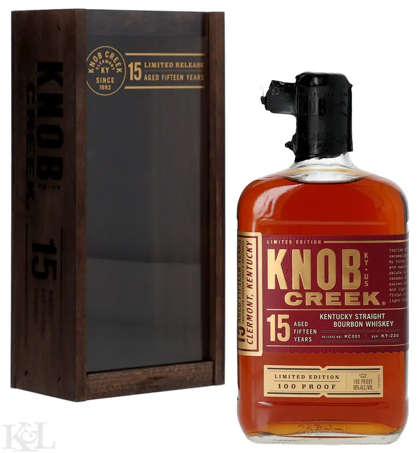 Knob Creek 15 Year Old "Limited Edition" Kentucky Straight Bourbon Whiskey