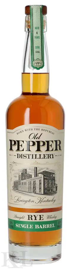 Old Pepper Distillery Single Barrel Straight Rye Whiskey