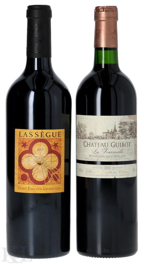 Guibot La Fourvieille, Puisseguin St-Émilion & Lassègue, St-Emilion Tasting Lot