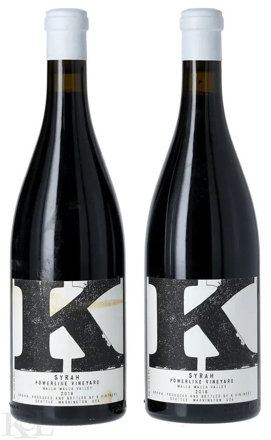2018 K Vintners "Powerline Vineyard" Walla Walla Valley Syrah