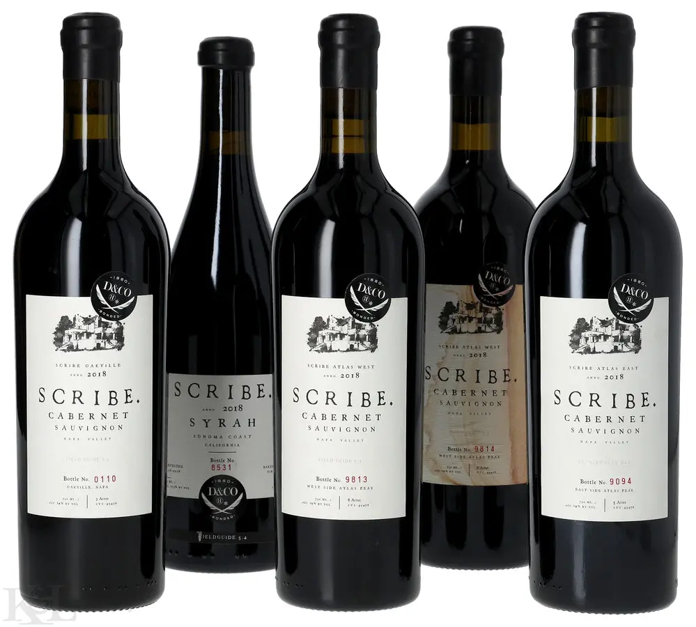 2018 Scribe Cabernet Sauvignon & Syrah Horizontal