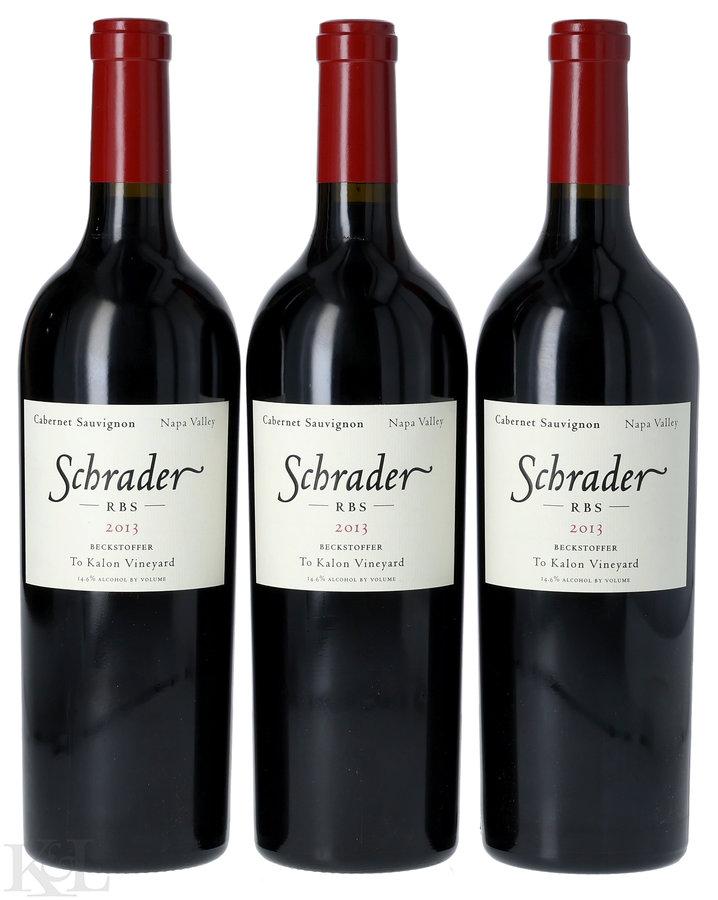 2013 Schrader "RBS - Beckstoffer To Kalon" Napa Valley Cabernet Sauvignon