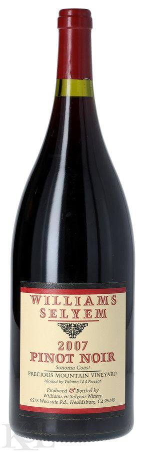 2007 Williams Selyem "Precious Mountain" Sonoma Coast Pinot Noir (1.5L)