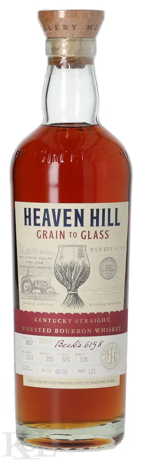 2024 Heaven Hill "Grain To Glass - Beck's 6158" Kentucky Straight Wheated Bourbon Whiskey (700ml)
