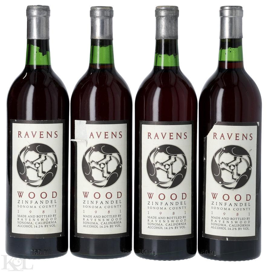 1981 Ravenswood Sonoma County Zinfandel
