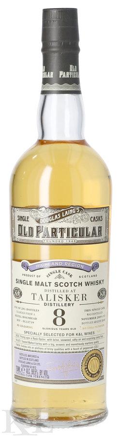 2009 Talisker 8 Year Old "Old Particular - K&L Exclusive" Single Barrel Cask Strength Single Malt Scotch Whisky