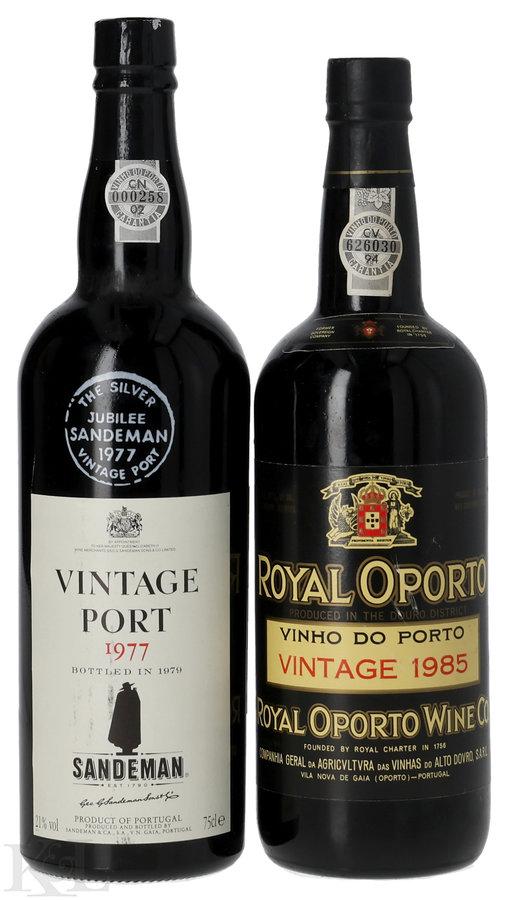 Sandeman & Real Companhia Velha Vintage Port Tasting Lot