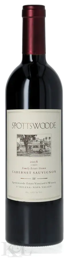 2018 Spottswoode "Estate" Napa Valley Cabernet Sauvignon