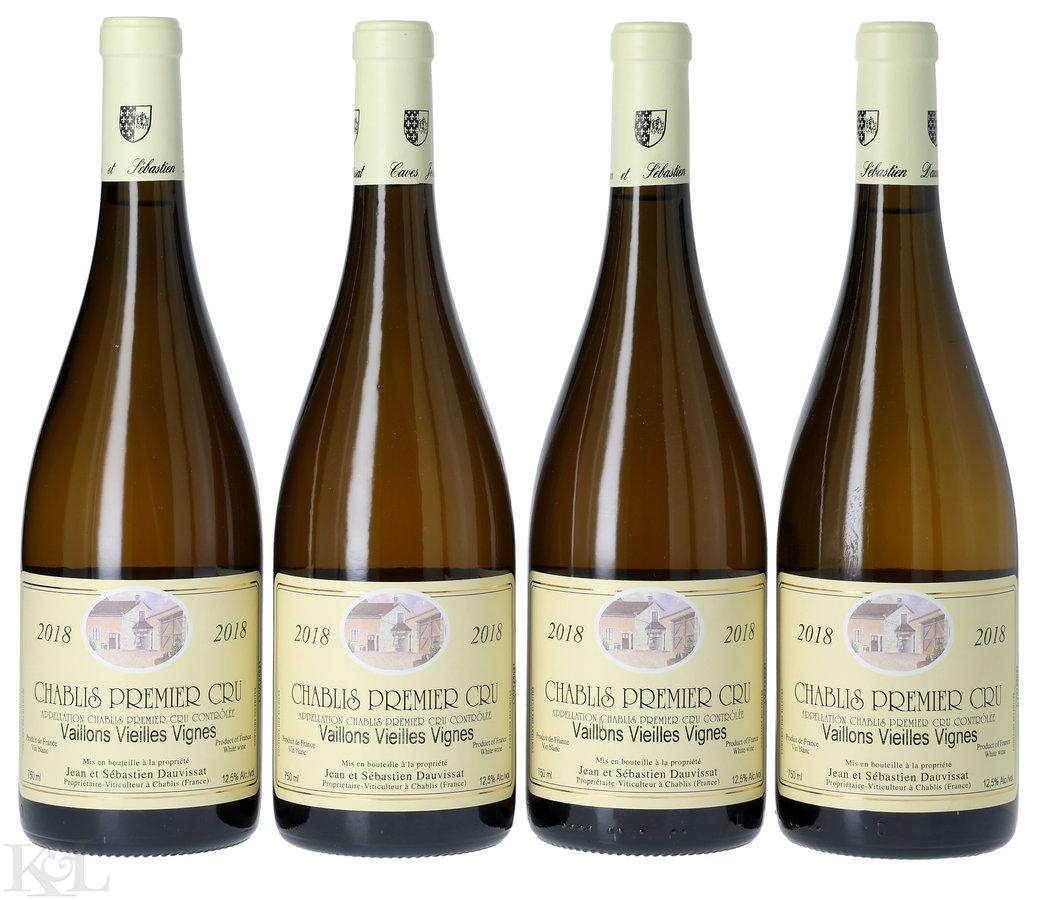 2018 Jean et Sébastien Dauvissat Chablis 1er Cru "Vaillons" Vieilles Vignes
