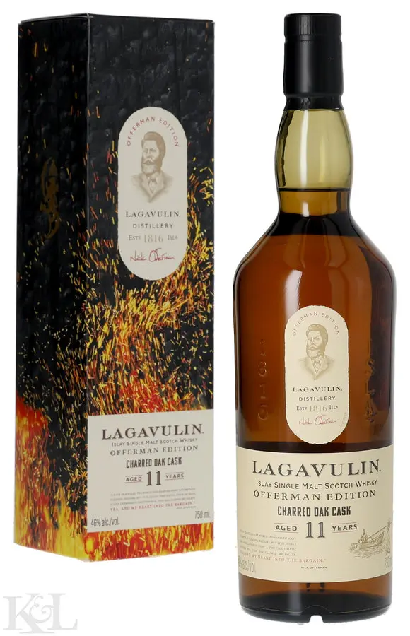 Lagavulin 11 Year Old "Offerman Edition: Charred Oak Casks" Islay Single Malt Scotch Whisky