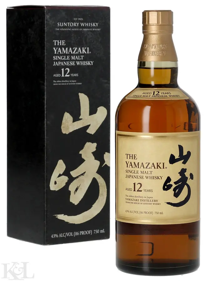 Yamazaki 12 Year Old Japanese Single Malt Whisky