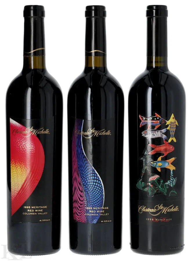 Chateau Ste Michelle Meritage & Bordeaux Blend Tasting Lot