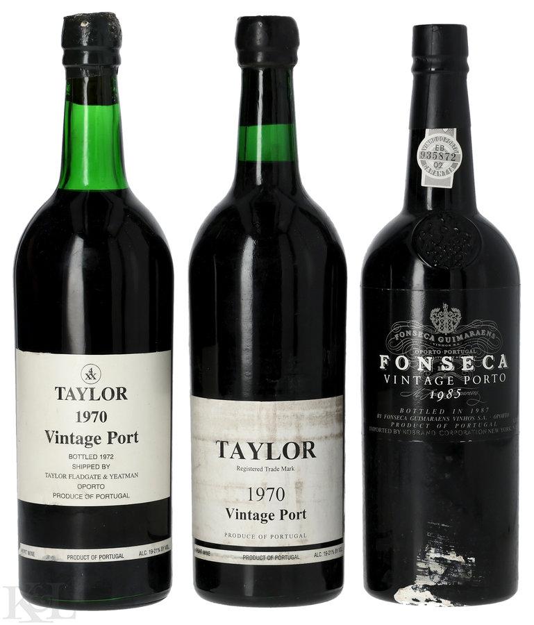 Taylor Vintage Port & Fonseca Vintage Port Tasting Lot