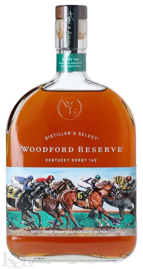 Woodford Reserve "Kentucky Derby 145" Kentucky Straight Bourbon Whiskey (1L)