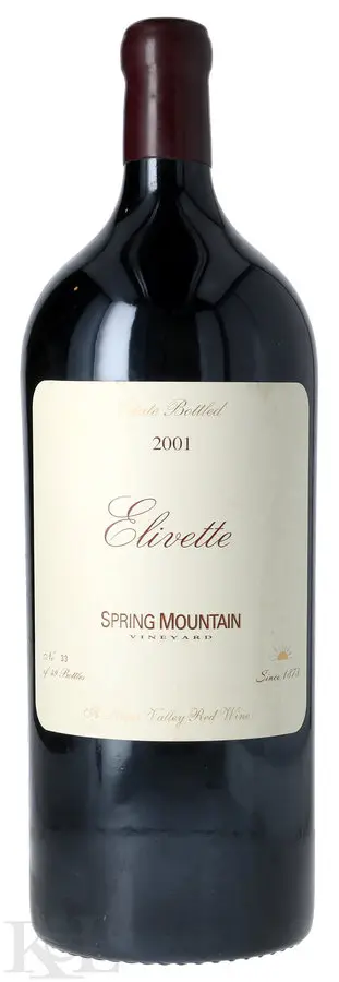 2001 Spring Mountain Vineyard "Elivette" Napa Valley Bordeaux Blend (6L)