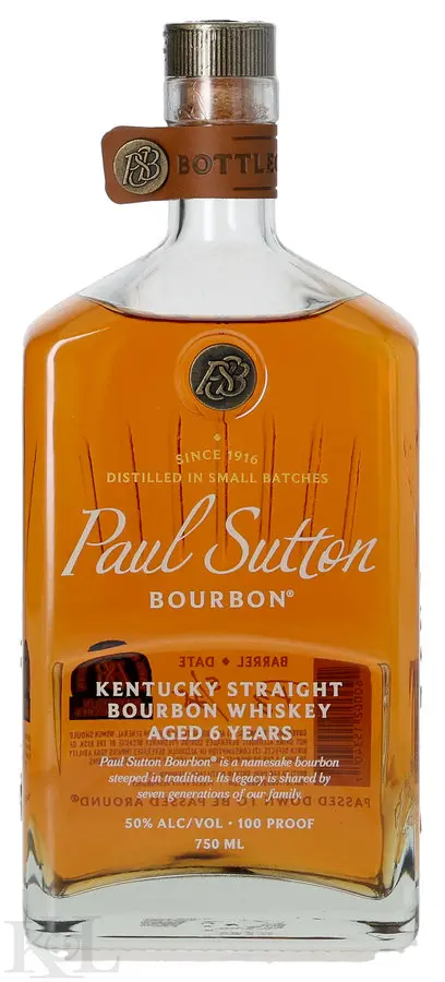 Paul Sutton 6 Year Old Single Barrel Bottled In Bond Kentucky Straight Bourbon Whiskey