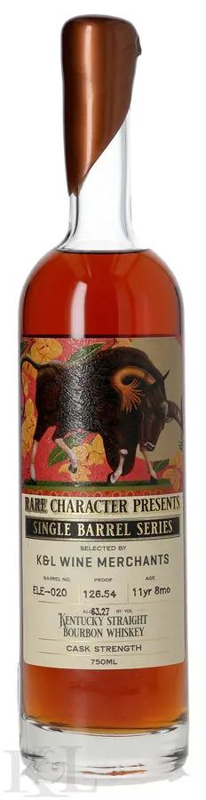 Rare Character 11 Year 8 Month Old "Cambodia by Sabra Crockett" K&L Liquors Exclusive Single Barrel #ELE-020 Cask Strength Kentucky Straight Bourbon Whiskey