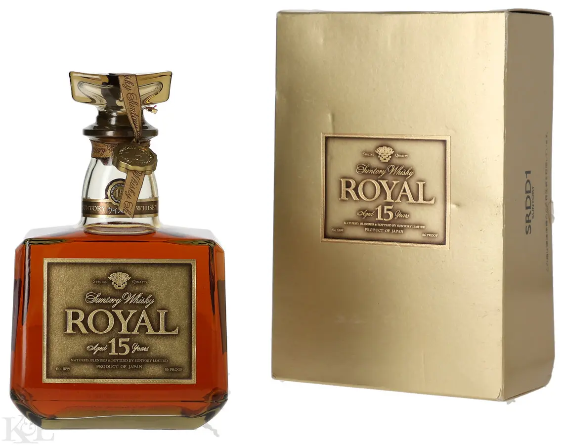 Suntory 15 Year Old "Royal" Blended Japanese Whisky