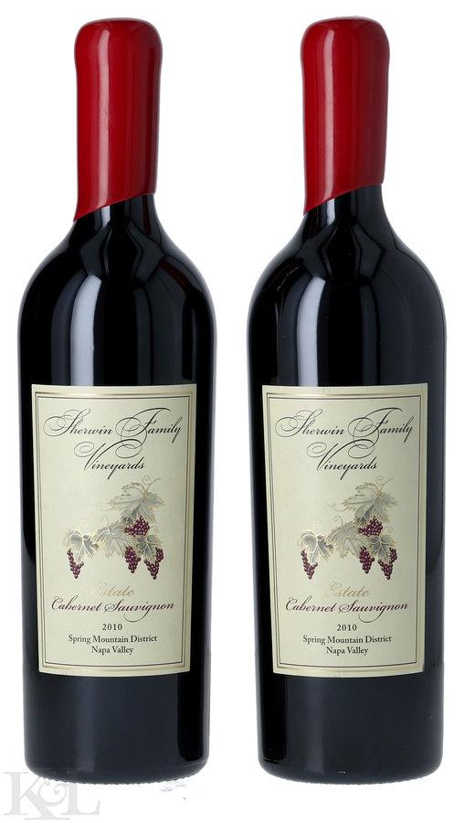2010 Sherwin Family "Estate" Spring Mountain District Cabernet Sauvignon