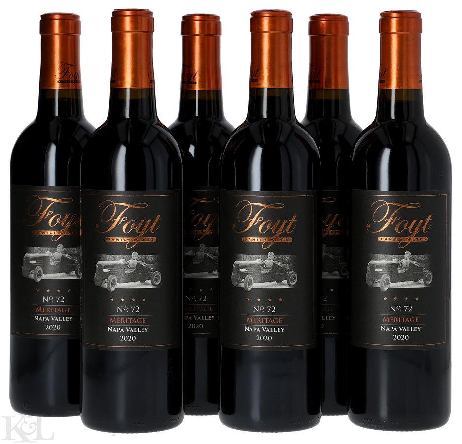 2020 Foyt Family "No. 72" Napa Valley Meritage