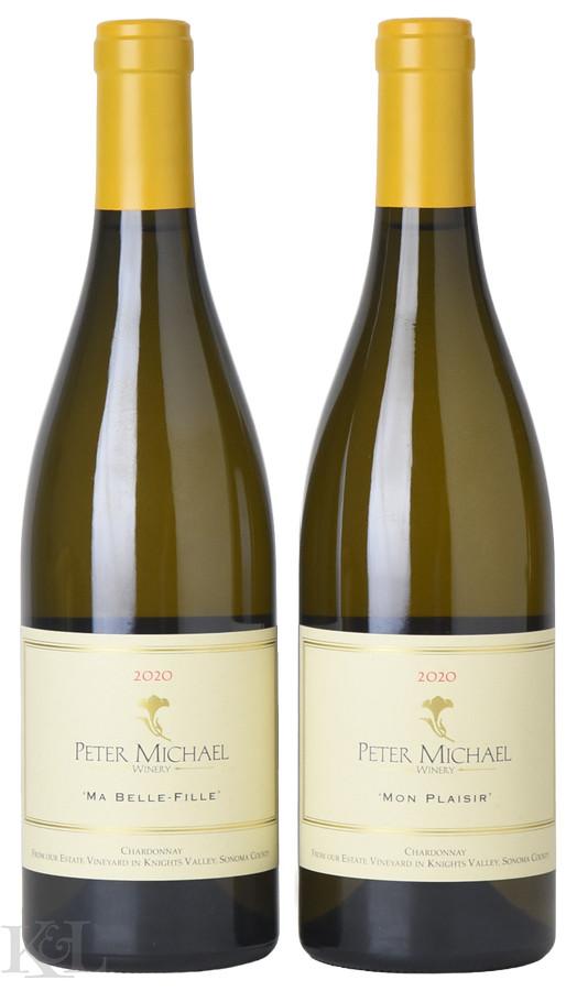 2020 Peter Michael "Ma Belle-Fille" & "Mon Plaisir" Knights Valley Chardonnay Horizontal