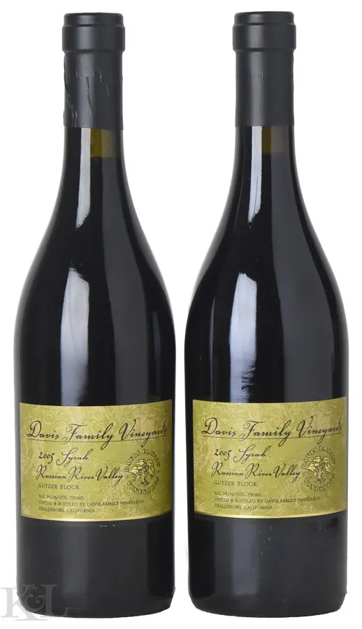 2005 Davis Family Vineyards "Guyzer Block" Russian River Valley Syrah