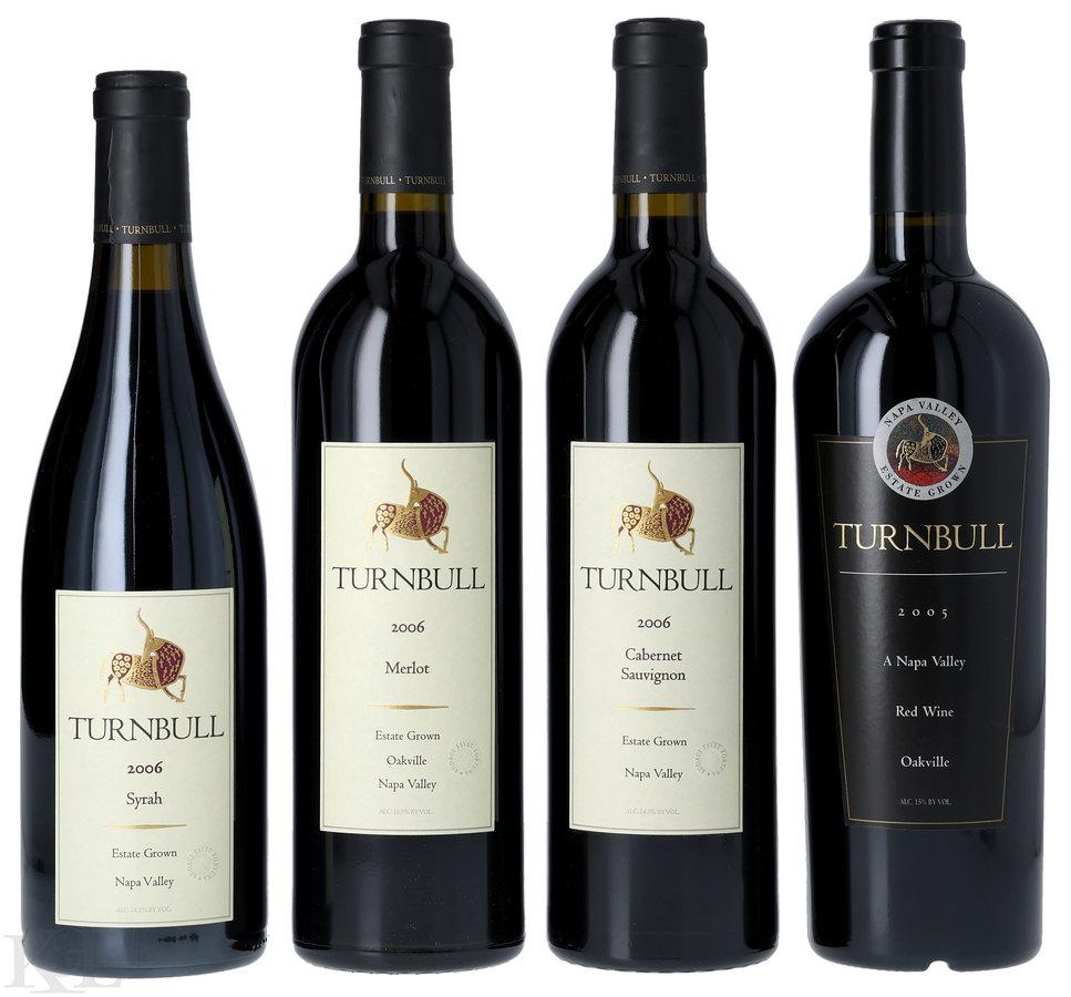Turnbull Red Blend, Cabernet Sauvignon, Merlot & Syrah Tasting Lot