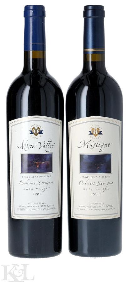 Hartwell 'Mistique' & "Misté Valley" Stags Leap District Cabernet Sauvignon Tasting Lot