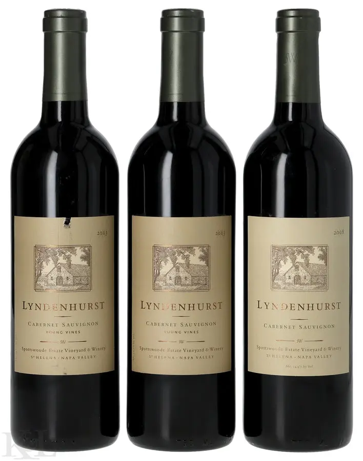 Spottswoode "Lyndenhurst Young Vines" & "Lyndenhurst" Napa Valley Cabernet Sauvignon
