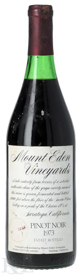 1973 Mount Eden Vineyards "Estate" Santa Cruz Mountains Pinot Noir