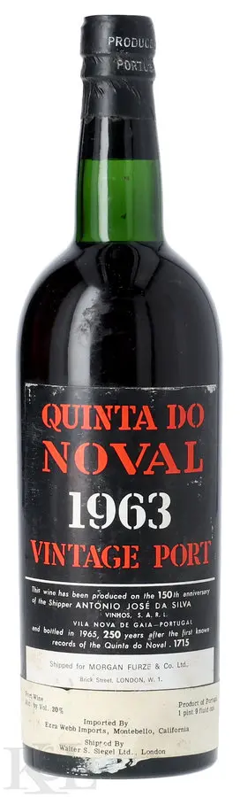 1963 Quinta do Noval Vintage Port