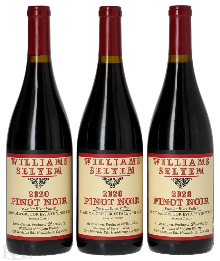 2020 Williams Selyem "Lewis MacGregor Estate Vineyard" Russian River Valley Pinot Noir