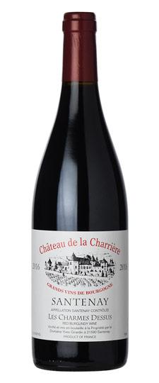 2016 Château de la Charrière Santenay "Les Charmes Dessus" Rouge