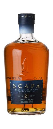 Scapa 21 Year Old Isle of Orkney Single Malt Scotch Whisky (700ml)