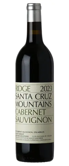 Ridge Vineyards Santa Cruz Mountains Cabernet Sauvignon