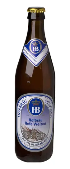 Hofbrau Munchen Hefe Weizen (500ml Bottles)