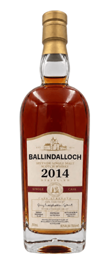 Ballindaloch 11 Year Old Cask Strength Single 1st Fill PX Hogshead #60 Single Malt Speyside Scotch Whisky (750ml)